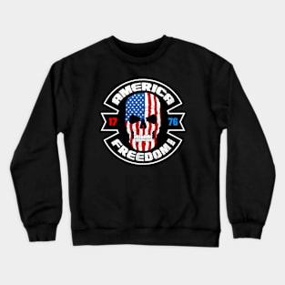 America Freedom 1776 Crewneck Sweatshirt